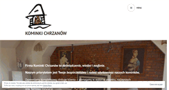 Desktop Screenshot of kominkichrzanow.pl