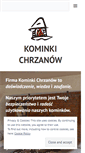 Mobile Screenshot of kominkichrzanow.pl